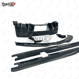 C7 modifié avec des lèvres avant et arrière en fibre de carbone et des jupes latérales, adapté aux <span class=keywords><strong>Corvette</strong></span> C7 de 2014 à 2019. - Product Image 3