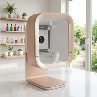 Analyseur de peau professionnel à 5 spectres, scanner facial AI pour clinique esthétique