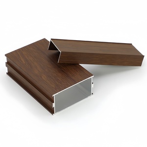 โปรไฟล์อะลูมิเนียมอัลลอยด์ซีรีส์ 6000 แบบพิเศษ รูปทรงตามสั่ง สำหรับตลาดจอร์แดน ประตูหน้าต่างสถาปัตยกรรม อะลูมิเนียม - Product Image 3