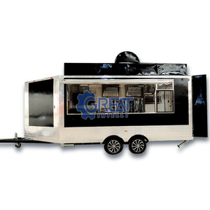 Camión de Cocina Móvil Estilo Victoriano, Equipo para Comida Rápida/Remolque para Barbacoa en Venta - Product Image 3
