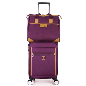 SHENGMING Borse Da Viaggio <span class=keywords><strong>Valigia</strong></span> Bagaglio A 4 Ruote Dei Bagagli In <span class=keywords><strong>Tessuto</strong></span> Set - Product Image 4