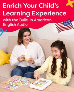 Phonics Machine Learning Pad trò chơi đọc điện tử cho trẻ em học đọc với 720 Câu hỏi âm thanh và chữ cái - Product Image 5