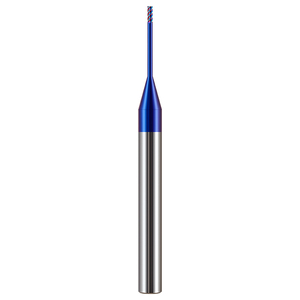 <span class=keywords><strong>Micro</strong></span>-fraise à bout sphérique plat en carbure HRC55 HRC65 HRC60 à 2 cannelures, 0,1 mm 0,2 mm 0,3 mm 0,5 mm 0,6 mm, avec embout CNC - Product Image 3