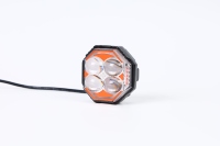 Phare LED Octogonal Yongyou à 4 Lentilles, Faisceau Haute Intensité, Boîtier Robuste pour la Conduite Nocturne Tout-Terrain