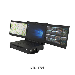 Monitor Triple para Portátil HUISHUN de 17.3 Pulgadas, Resistente y Reforzado, Resolución 19220x1080, Windows <span class=keywords><strong>7</strong></span>, USB, Negro - Product Image 1