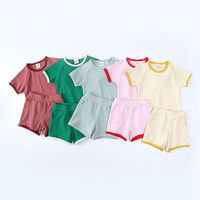 Ensemble de vêtements d'été pour enfants, ensemble de vêtements pour bébés garçons et filles, vêtements pour enfants en gros