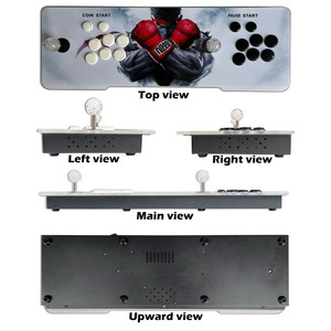 Joystick Arcade RGB para 2 Jugadores, Controlador de Juegos de Lucha Acrílico Plug-and-Play para PC, TV, Android - Product Image 3