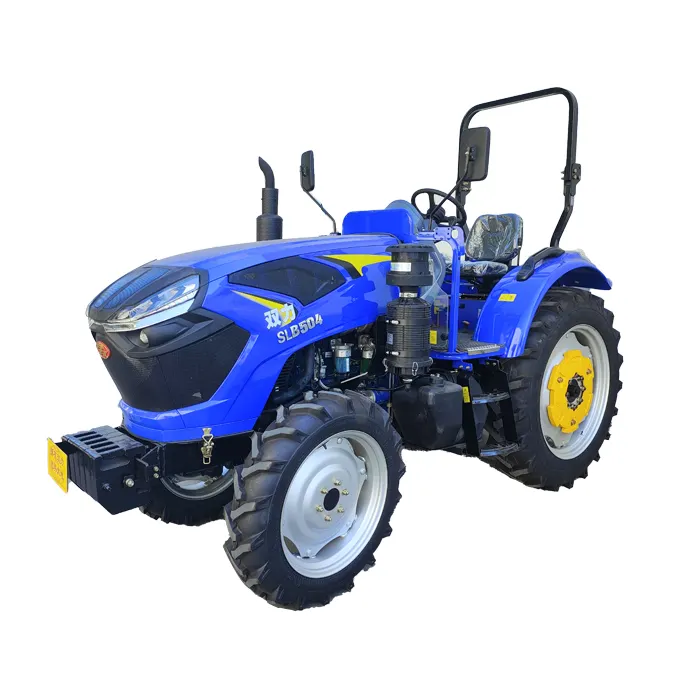 Pertanian 4 roda trator kecil mini 4x4 kompak tracteur agriole pertanian 25hp 40hp 45hp 50hp 30 60 hp 4wd traktor agricol