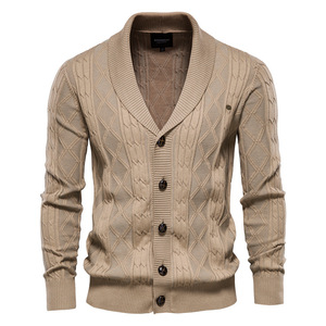 Suéter de <span class=keywords><strong>Hombre</strong></span> de Alta Calidad, Otoño 2021, Nuevo, Talla Europea, Tejido, Corte Ajustado, Acolchado, Talla Grande XXL, con Logotipo 3D en la Parte Delantera - Product Image 5