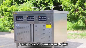 Chicken Frying French Fries Machine Electric Deep <strong>Fryer</strong> Friteuse Corn Dog <strong>Chips</strong> Turkey Commercial Deep <strong>Fryers</strong> - Product Image 4