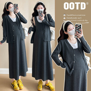 princess polly baby blue dress Deals Winter Maternity Dresses Nursing-Friendly Design