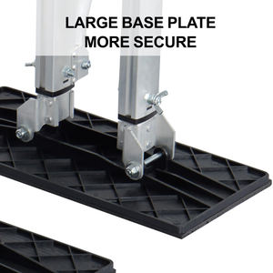 כלי אלומיניום קביים 24 "עד 40" מתכווננת אינץ 'לבניית סולמות אחרות - Product Image 2