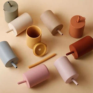 Vaso Antiderrames de Silicona para Bebés, Libre de BPA, con Boquilla Suave, No Tóxico, para Niños Pequeños, para Comer y Beber Agua - Product Image 2