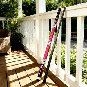 ミステリーブルーラブゴッドビリヤードキュー3/4分割セット1ピース耐久性メープルフォアアームカーボンバットスヌーカープール - Product Image 4