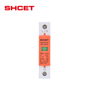 Nhà máy chất lượng cao AC SPD bảo vệ tăng bảo vệ thiết bị bảo vệ với 275V 385V loại 2 3 1 4 cực 10kA 20ka từ shcet - Product Image 6