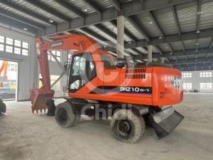 Doosan-Excavadora de orugas hidráulica usada, modelo de 20 toneladas con bomba de motor y caja de cambios, modelo de 20 toneladas, en stock - Product Image 4