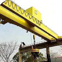 Système d'aimants électromagnétiques à double poutre de qualité nationale 16T pour pont roulant, idéal pour l'entreposage de bobines d'acier