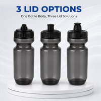 Fabricant de bouteilles à presser anti-fuite de 600 ml pour le cyclisme professionnel et les sports de plein air, vente en gros