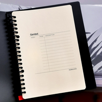 Faible quantité minimum de commande promotionnelle impression personnalisée carnet de notes de planificateur de budget de luxe pour les enfants