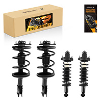 MaXpeedingrods - Juego Completo de Amortiguadores Delanteros y Traseros con Resortes Helicoidales para Mitsubishi Lancer 2002-2007 FWD 172142 171379