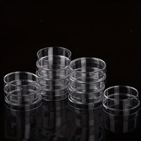 Boîte de Pétri stérile jetable 60 mm/90 mm pour culture cellulaire en laboratoire