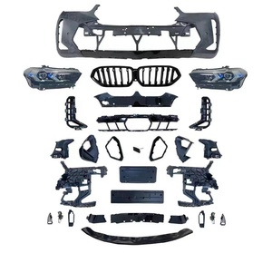 Le plus récent pare-chocs de mise à niveau pour <span class=keywords><strong>Bmw</strong></span> <span class=keywords><strong>X6</strong></span> G06 F96 <span class=keywords><strong>2019</strong></span> 2020 2021 2023 ancien à nouveau 2024 phare de pare-chocs avant - Product Image 3