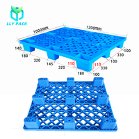 Palettes en plastique HDPE empilables lourdes de neuf pieds d'usine tailles multiples disponibles pour l'entrepôt