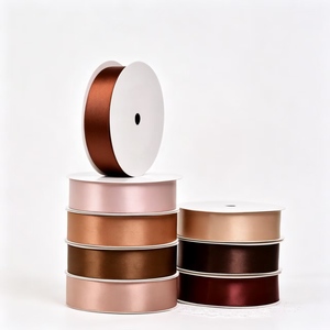 Bulk Wholesale Custom Printed Pattern Double Side Satin <b>Ribbon</b> for Christmas & Holiday Gift Wrapping Packing - Product Image 1