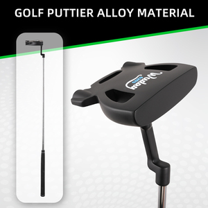 Nouveau design personnalisé de putters de <span class=keywords><strong>golf</strong></span> en alliage de zinc usinés par CNC, pour droitiers, type mallet - Product Image 2