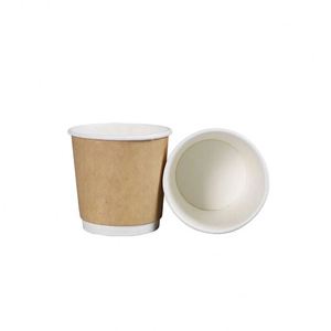 Vaso de Papel Desechable de Doble Capa de 120 ml (4 oz) para Helado y Café, Impreso y Personalizado, de Alta Calidad, Venta al Por Mayor de Fábrica - Product Image 2