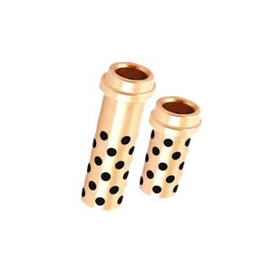 جلبة توجيه من الفولاذ المقوى عالي الدقة، مطلية بالجرافيت والنحاس والبرونز، مصنوعة من مواد بلاستيكية، للاستخدام في آلات التصنيع بالتحكم الرقمي بالحاسوب - Product Image 1