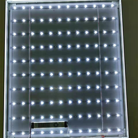Barre LED diffuse 12V 24V DC avec lentille 170° et puce 3030 pour rétroéclairage publicitaire
