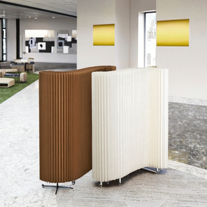 Tùy Chỉnh Đơn Giản Organ Giấy Tường Văn Phòng Hội Nghị Phòng Triển Lãm Nền Màn Hình Căng Ra Gấp Phân Vùng Cho Tường - Product Image 2