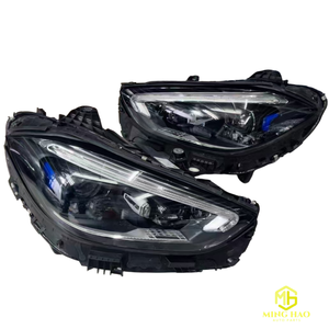Feux avant Mercedes-Benz Classe C W206 C200, style pluie de météores, feux de jour, assemblage 6000K 8000 lumens 12V gauche - Product Image 5