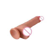 Vibrador de silicone com controle remoto, brinquedo sexual feminino masturbador com grande simulação