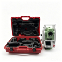 Estación Total Usada de Calidad Lei TS-Series Geosystems, Modelo Lei TS09, con Alcance de 3500m para Topografía y Software Integrado