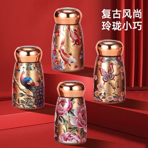 Mini Mushroom Cup 316 Stainless Steel Double Layer Vacuum Insulated Portable Water Bottle With Smart Temperature Display - Product Image 4
