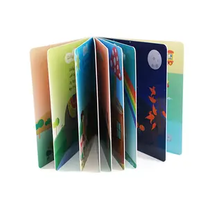 2 kat 350Gsm beyaz C1S kuşe kağıt Boardbook mukavva çocuk kitapları çocuk resimli kitap baskı çocuk kitabı baskı