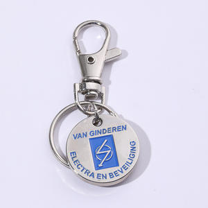 Porte-clés en métal gravés sur mesure par transfert thermique, porte-clés vierges en métal avec logos personnalisés, porte-clés en alliage émaillé souple avec logos. - Product Image 6