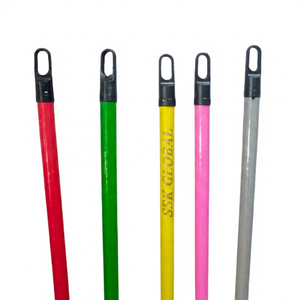 High Quality 120cm Wooden Handle PVC Broom and Colorful Plastic Dustpan Eco-friendly Durable Home Cleaning Tools Set - Product Image 4