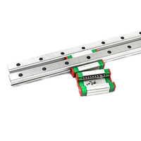 Riel de Guía Lineal de Alta Precisión MGN15/MGN15C 600mm, Deslizador de Rodamiento de Acero Cromado para Piezas de Impresora 3D y CNC