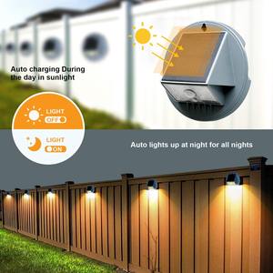 Nouvelle lampe solaire murale de style chinois, éclairage extérieur pour jardin et cour, lumière à induction LED IP65, lumière d'ambiance murale - Product Image 3
