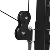 Station d'entraînement complète multifonctionnelle Smith Machine pour la maison avec système de croisement de câbles