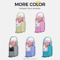 Nouvel Arrivage Machine à Granita Portable 3,5 L avec 8 Programmes Prédéfinis pour Glace, Vin, Café, Soda, Jus, Lait, Crème Glacée, Granita, Hôtellerie