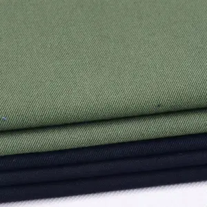 For Pants Trousers Suit Clothes Woven Fabric Twill Solid High Quality 92%cotton 8%lycra 4-way Spandex 100% Cotton COMBED 133×72