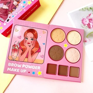 Paleta de Sombras de Ojos Estilo Libro de 67 Colores, Mate, Brillante, <span class=keywords><strong>Iluminador</strong></span>, Rubor, Contorno, Kit de <span class=keywords><strong>Maquillaje</strong></span> <span class=keywords><strong>en</strong></span> Existencia, Logotipo Personalizado Disponible 9036 - Product Image 6