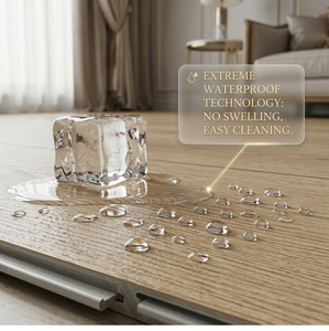 Sous-couche de luxe en IXPE 5 mm, grain de bois, chêne naturel, imperméable, anti-rayures, revêtement de <span class=keywords><strong>sol</strong></span> SPC, résidentiel, appartement, maison, intérieur - Product Image 2