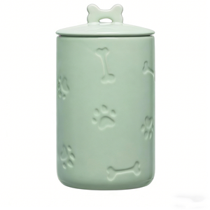 Urne funéraire en céramique étanche à l'humidité avec motif dentelé, personnalisable avec logo, pour cendres de crémation, étanche - Product Image 1