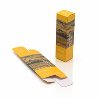 Boîte d'emballage pliable en carton rigide écologique, personnalisée et imprimée, pour crème pour les mains, produits de beauté