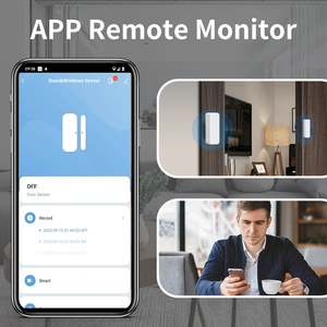Tuya thông minh Wifi cửa và cửa sổ cảm biến không dây thông minh cửa từ liên hệ với mở cảm biến làm việc với tuya/cuộc sống thông minh ứng dụng - Product Image 2
